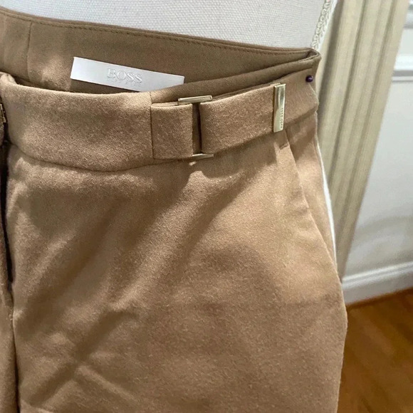 HUGO BOSS Tapina Pants Virgin Wool Sz 2 UK 6 - Picture 4 of 9